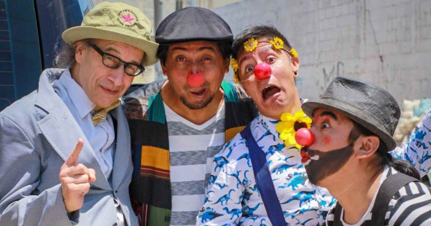 CWB’s Founder Moshe Cohen on tour with fellow CWB Artists in Guatemala, 2019.