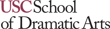 USC school of dramatic arts clown school logo obtained Apr 2023